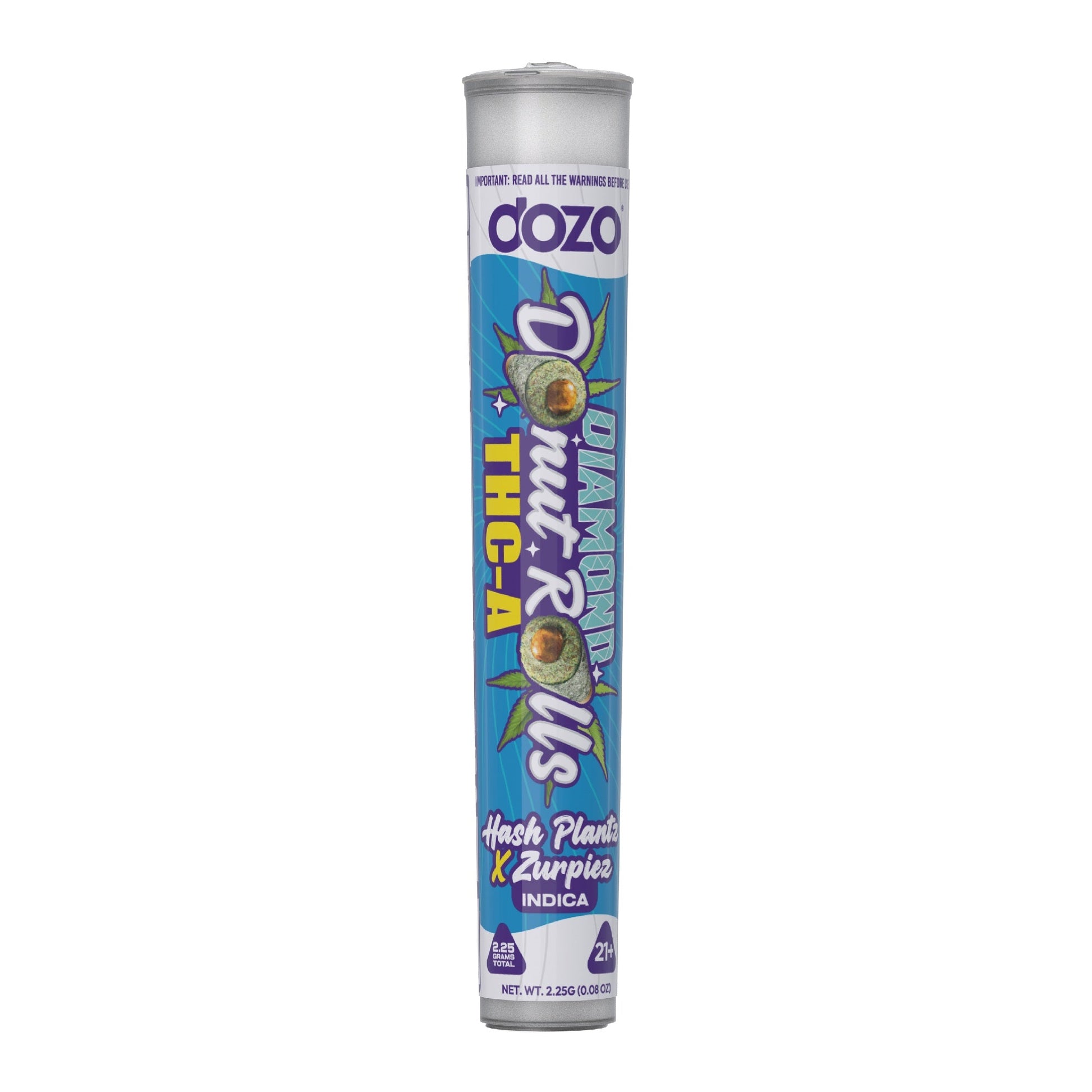 Dozo Diamond THC-A Donut Rolls 2.25g