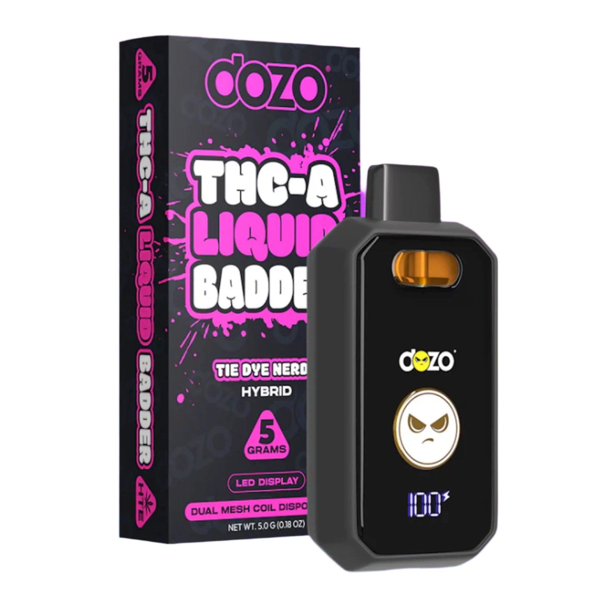 Dozo THC-A Liquid Badder Vaporizer 5000mg