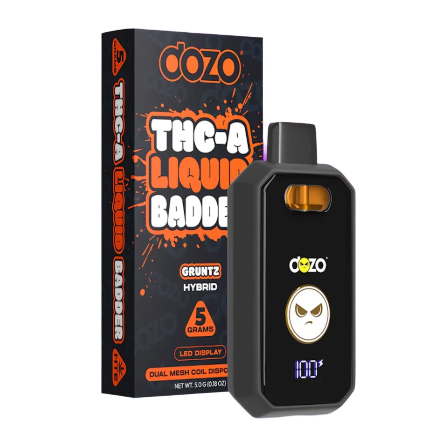 Dozo THC-A Liquid Badder Vaporizer 5000mg