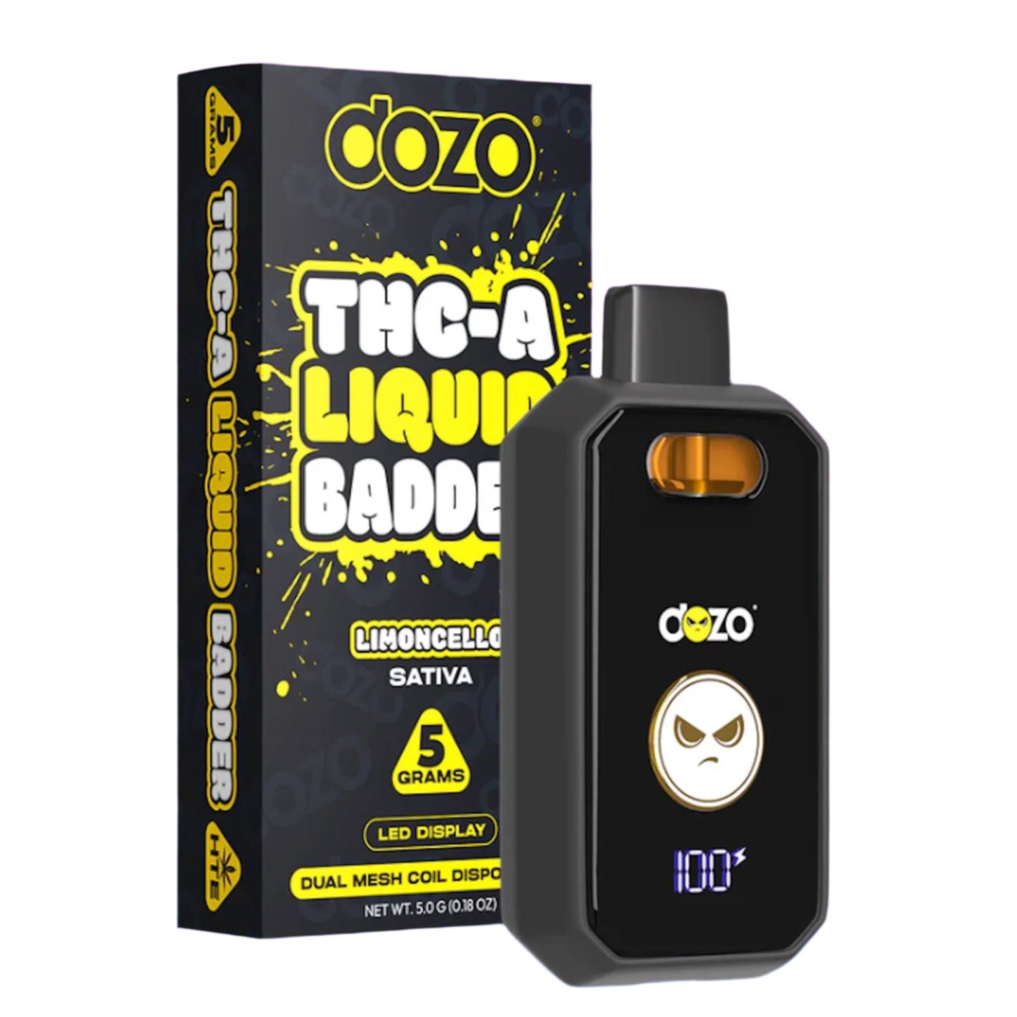 Dozo THC-A Liquid Badder Vaporizer 5000mg