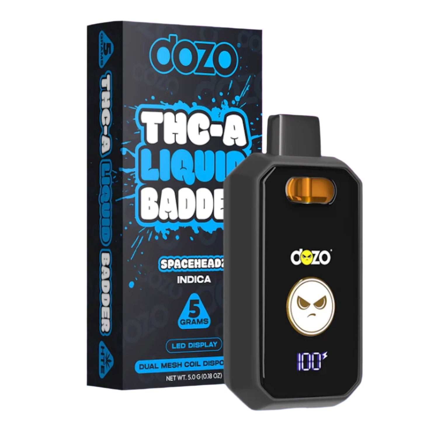 Dozo THC-A Liquid Badder Vaporizer 5000mg