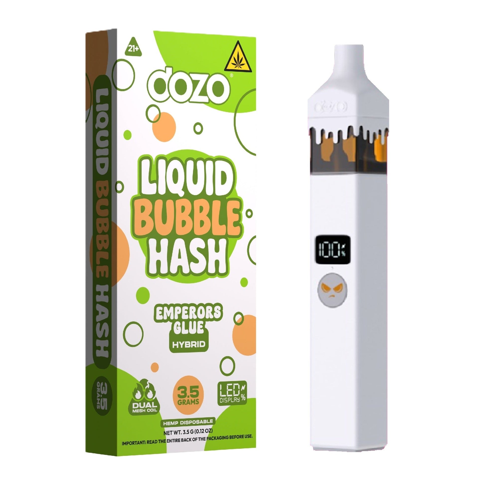 Dozo THC-A Liquid Bubble Hash Vaporizer 3500mg