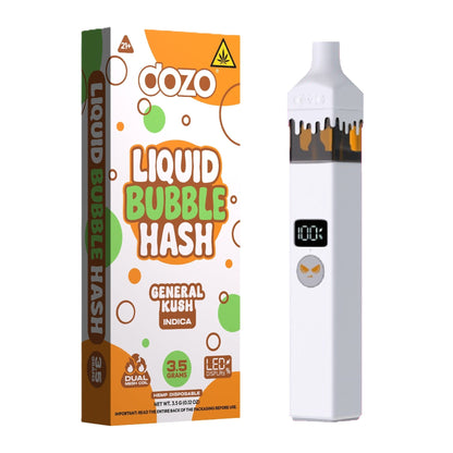 Dozo THC-A Liquid Bubble Hash Vaporizer 3500mg