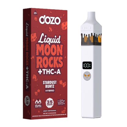 Dozo THC-A Liquid Moonrocks Vaporizer 3500mg