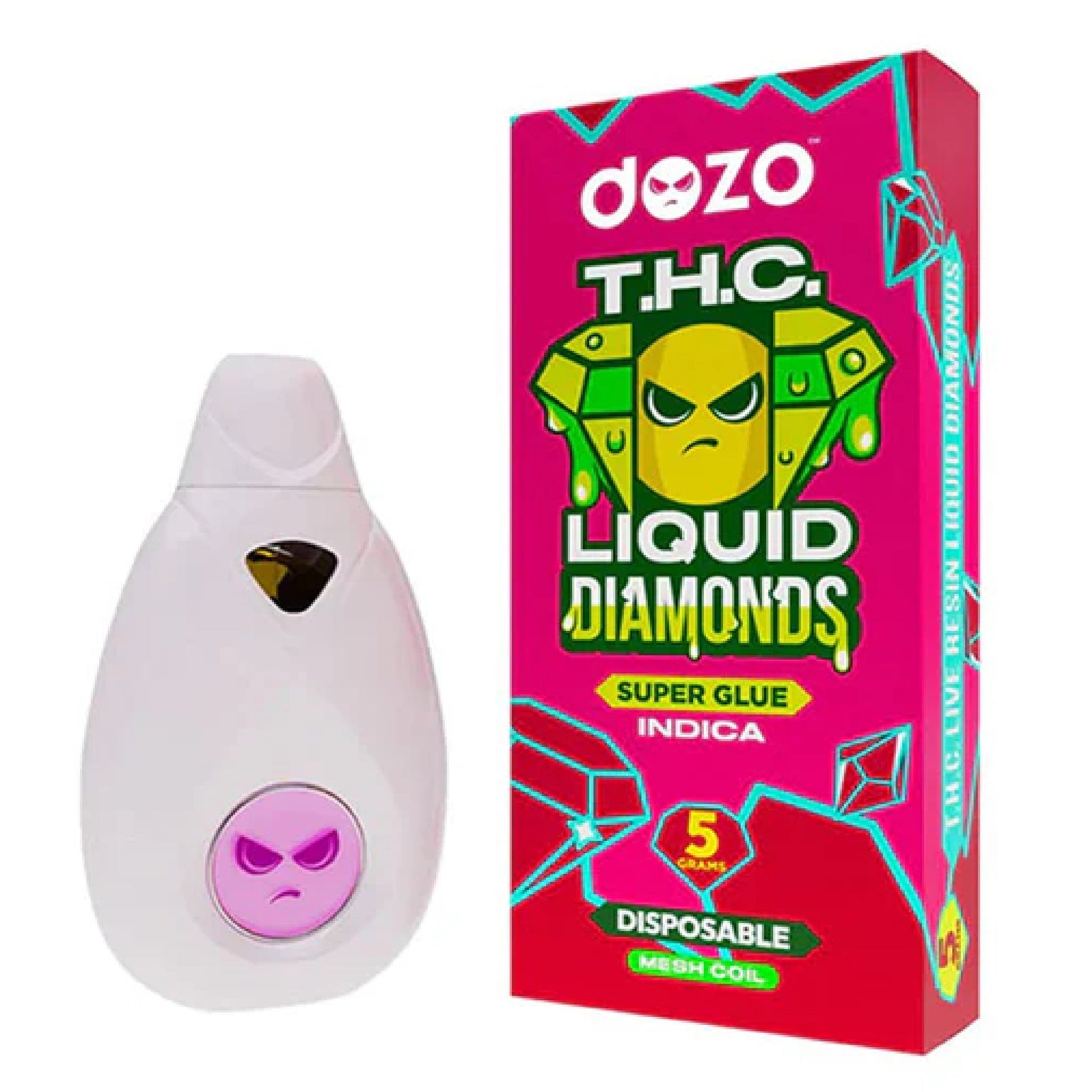 Dozo THC Liquid Diamonds Vaporizer 5000mg