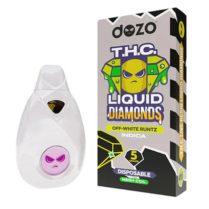 Dozo THC Liquid Diamonds Vaporizer 5000mg