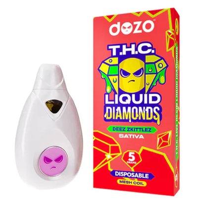 Dozo THC Liquid Diamonds Vaporizer 5000mg