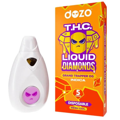 Dozo THC Liquid Diamonds Vaporizer 5000mg