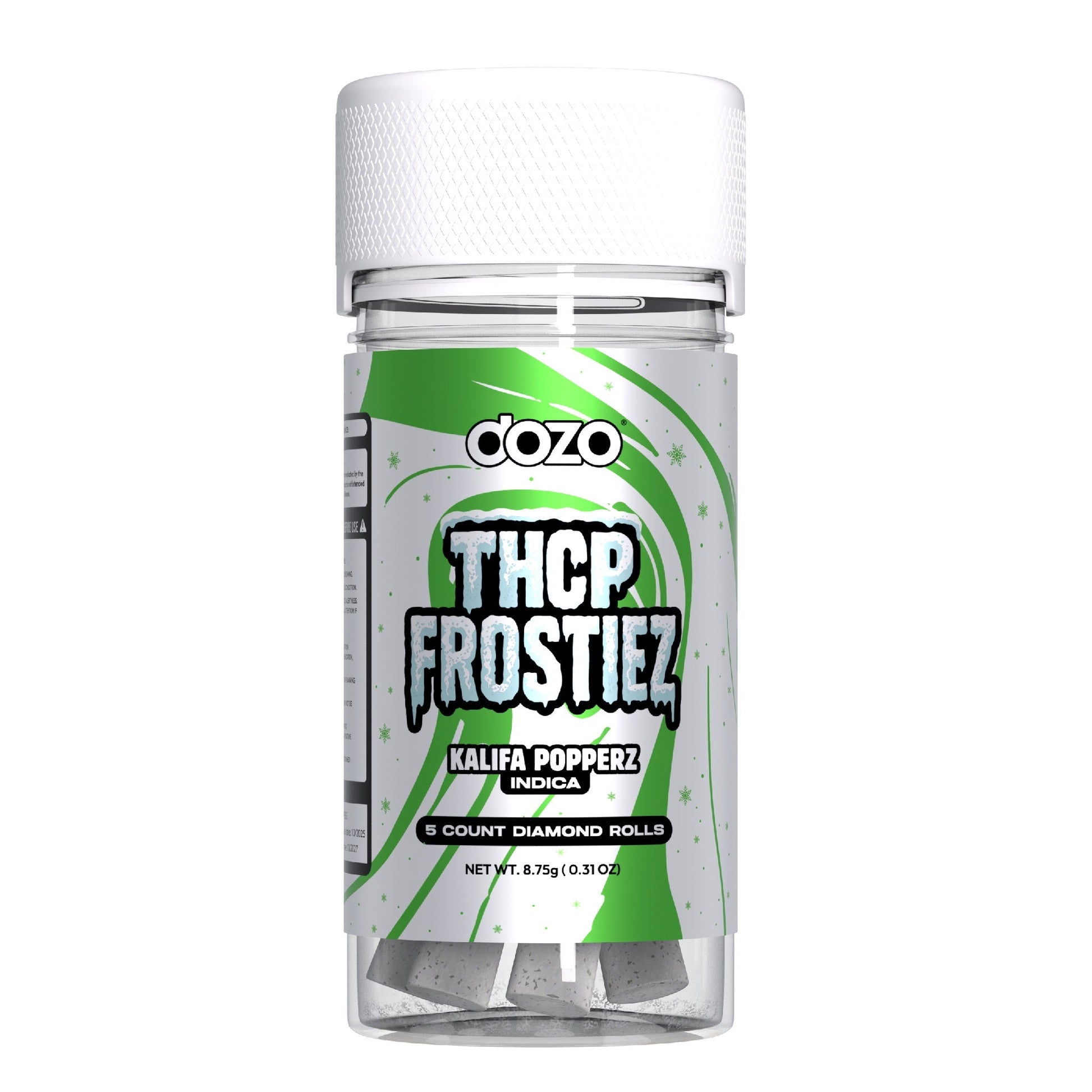 Dozo THC-P Frosties Diamond Prerolls 5ct 8.75g