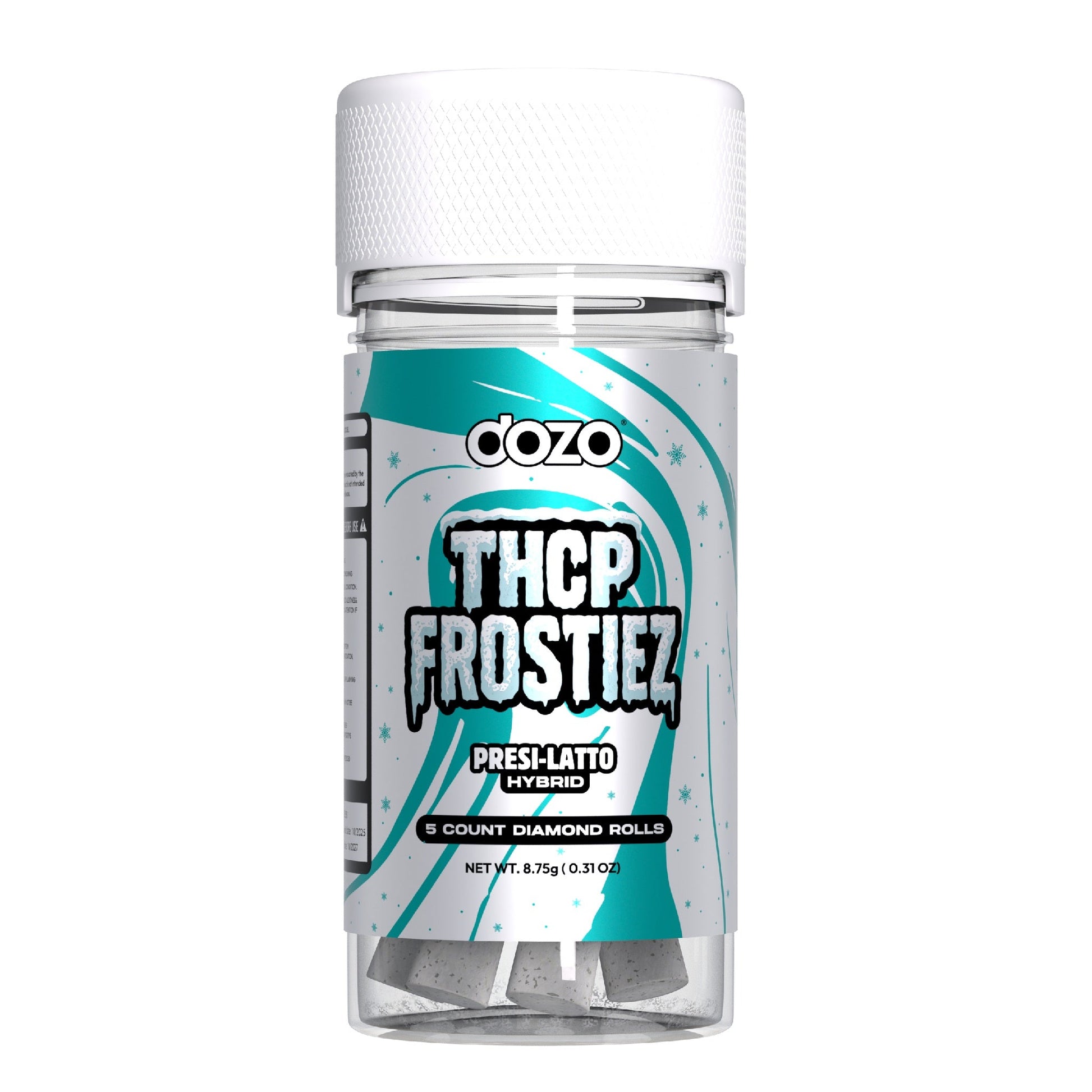 Dozo THC-P Frosties Diamond Prerolls 5ct 8.75g