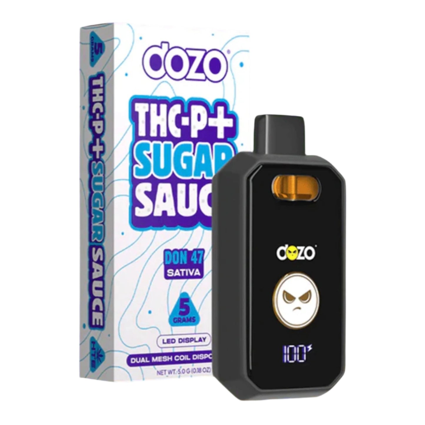 Dozo THC-P Sugar Sauce Vaporizer 5000mg