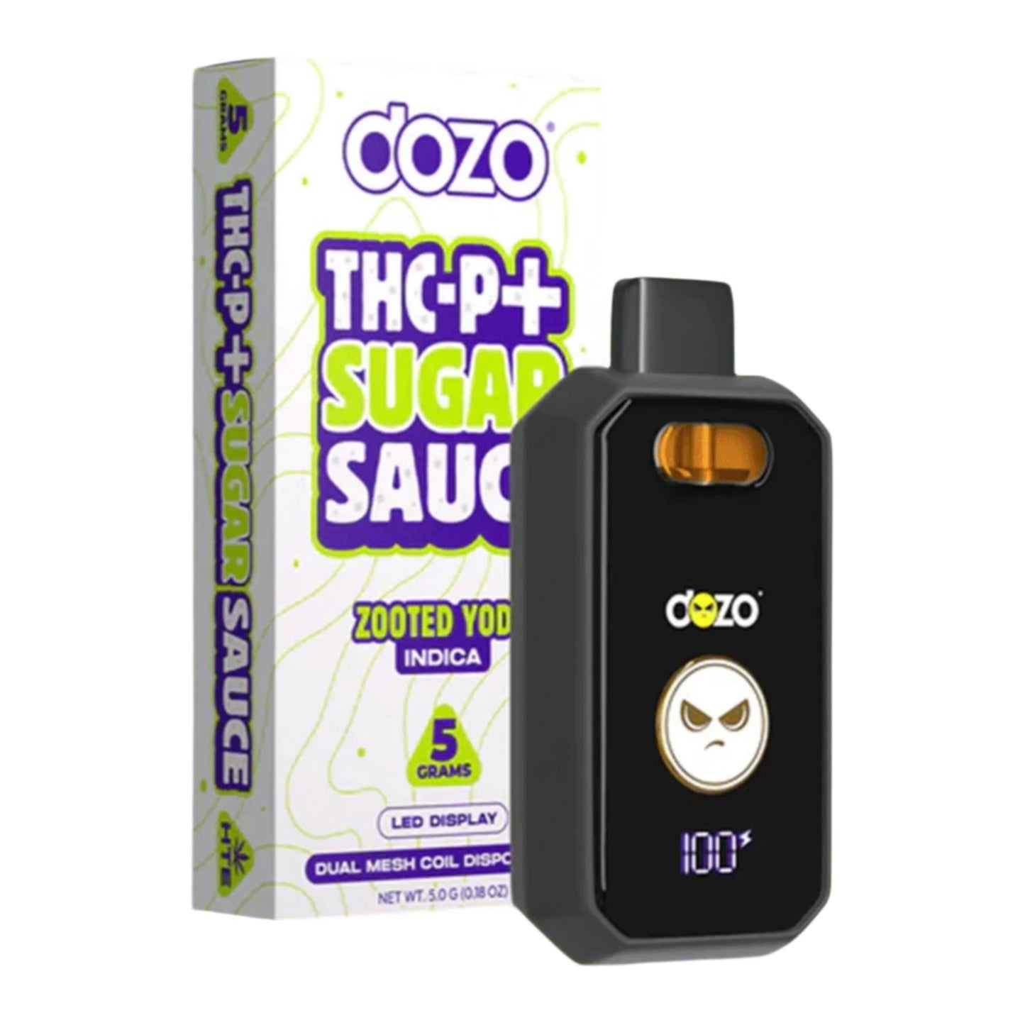 Dozo THC-P Sugar Sauce Vaporizer 5000mg