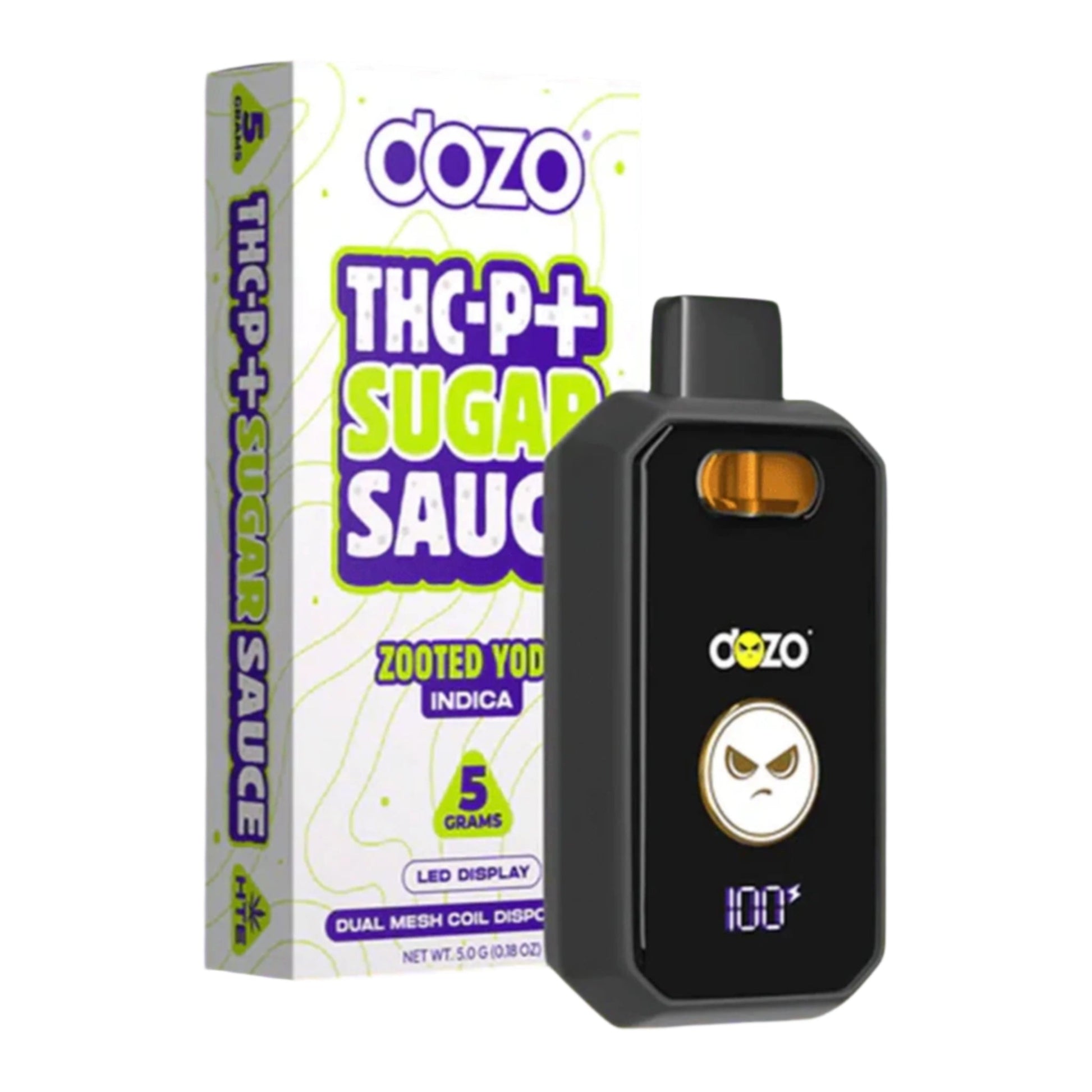 Dozo THC-P Sugar Sauce Vaporizer 5000mg