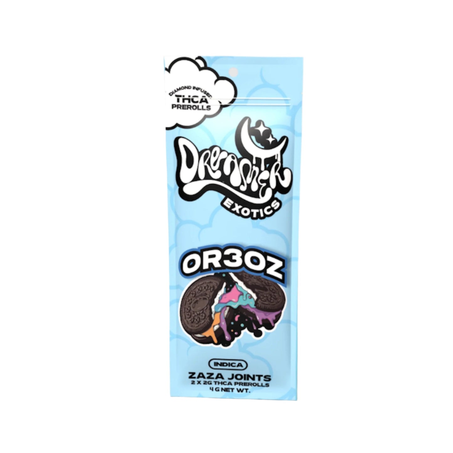 Dreamer Diamond Infused THC-A Pre-Rolls 4g 2ct