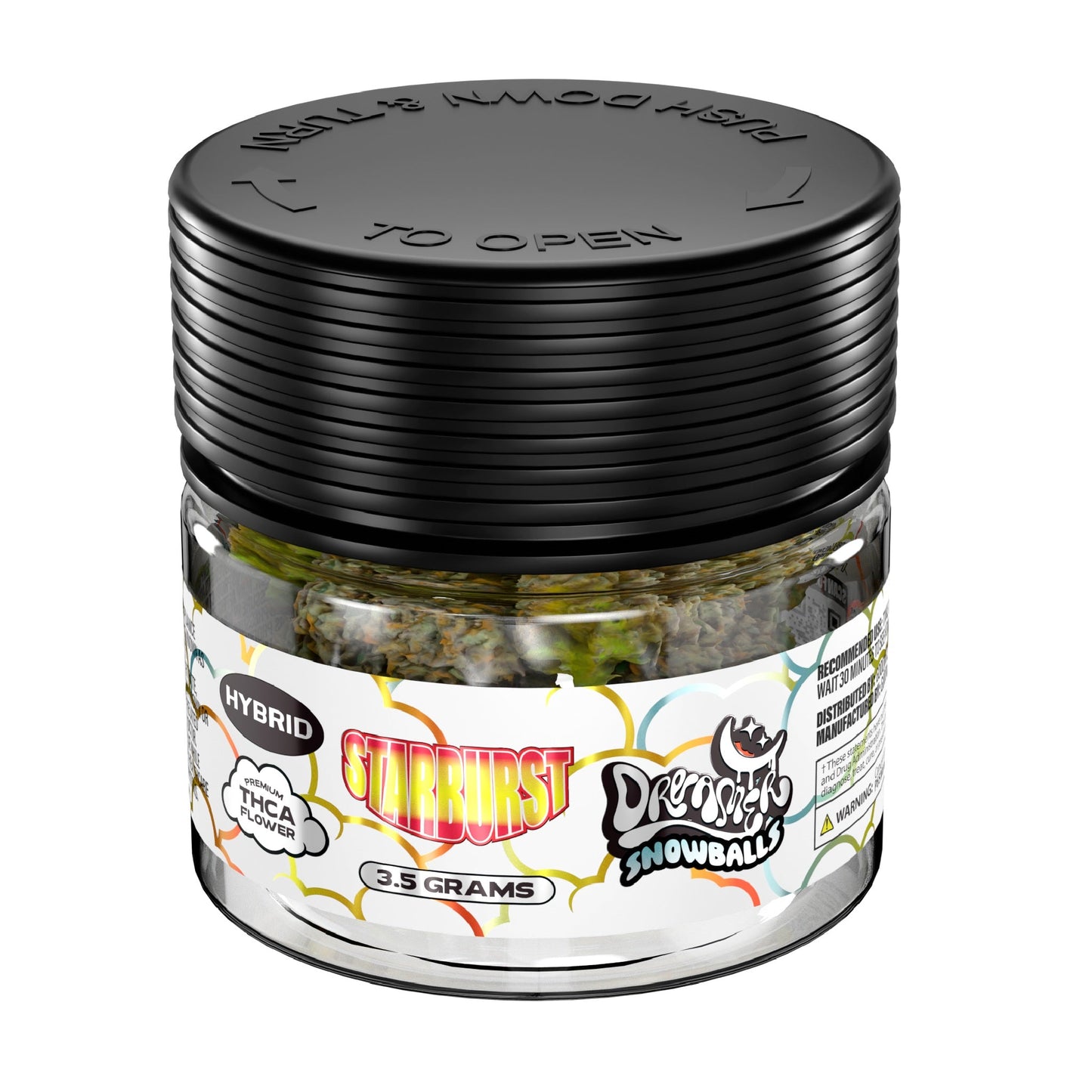 Dreamer Snowballs Premium Starburst THC-A Flower 3.5g