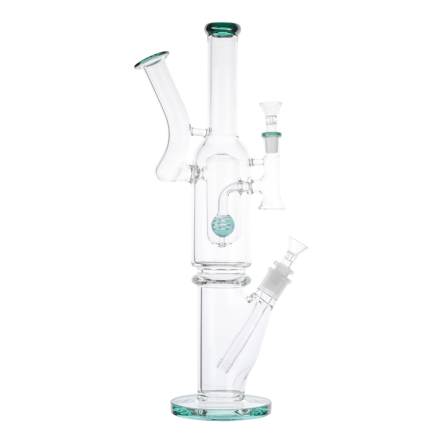 Dual Ultra Percolator Bong 16in Borosilicate Glass