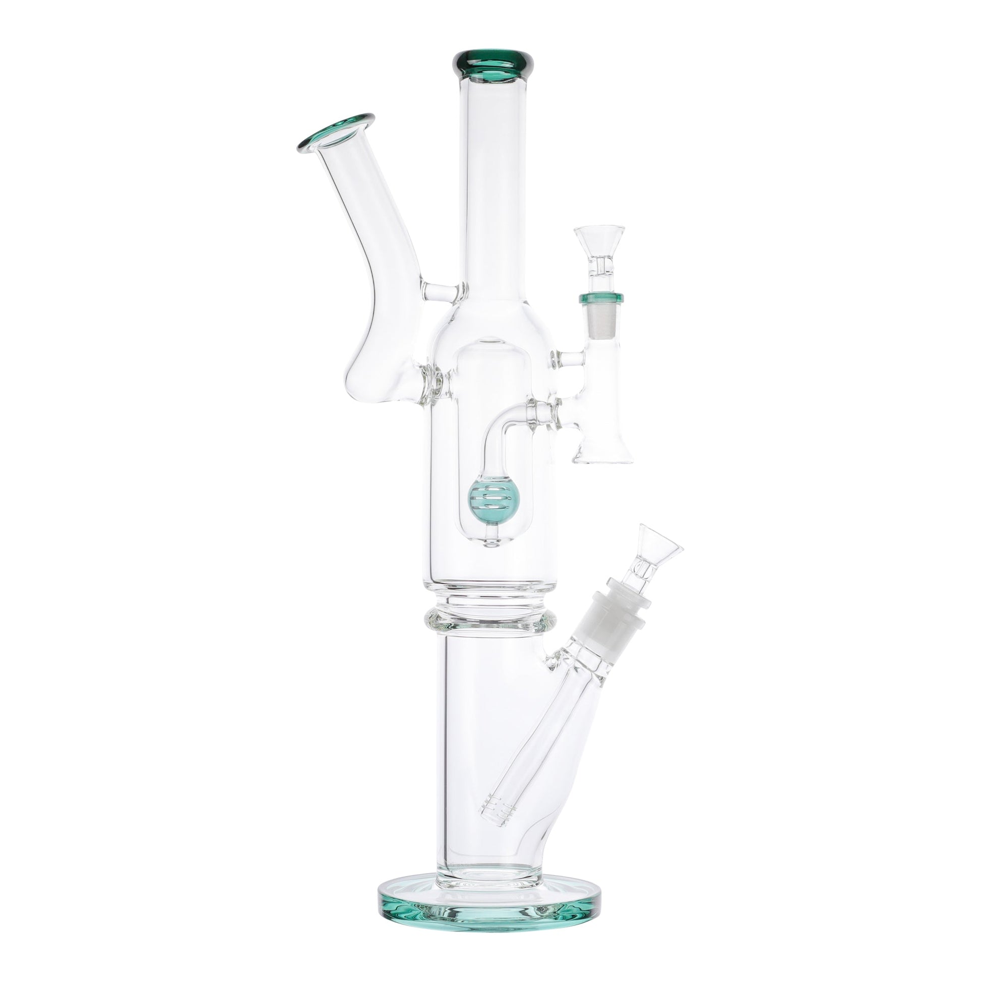 Dual Ultra Percolator Bong 16in Borosilicate Glass