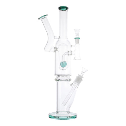 Dual Ultra Percolator Bong 16in Borosilicate Glass