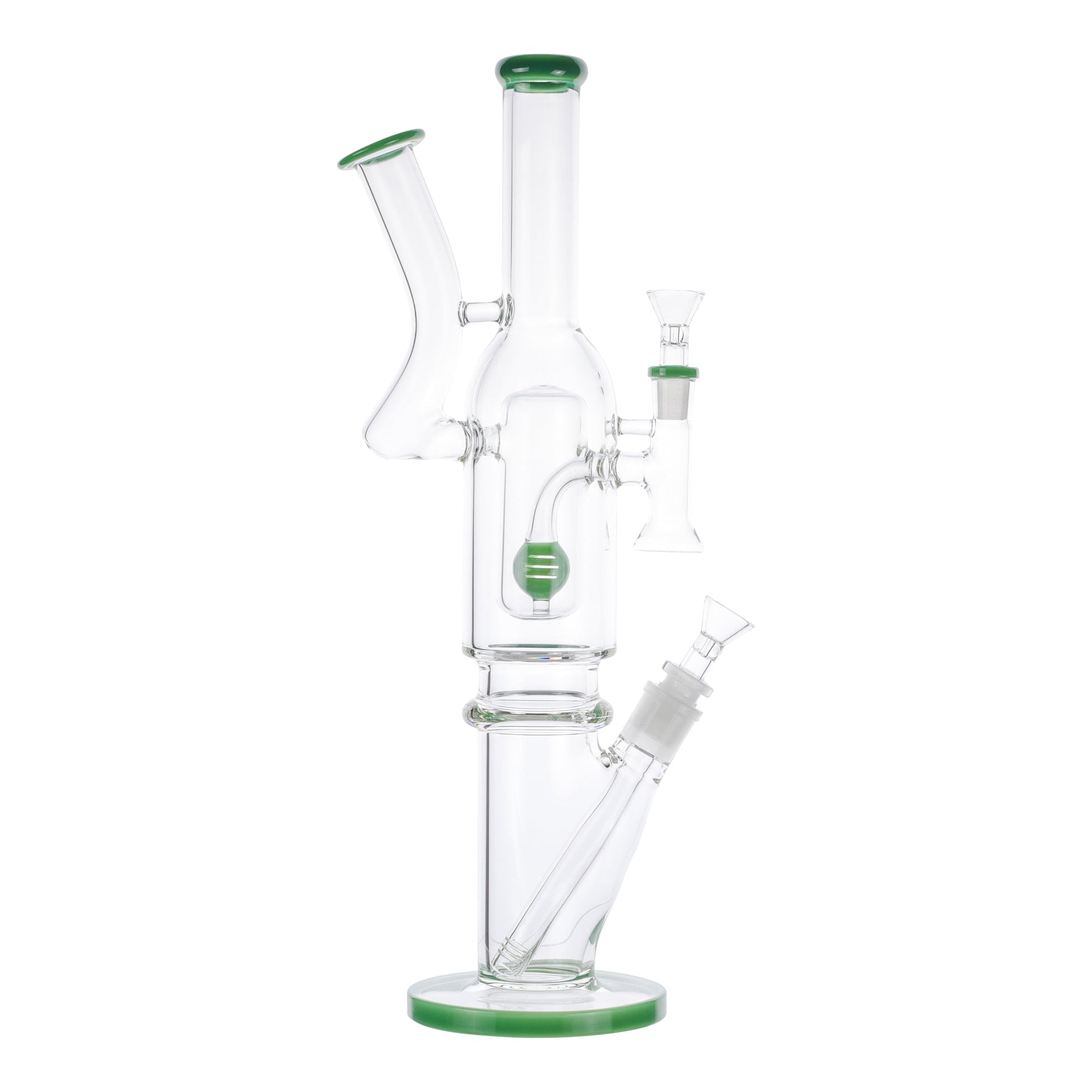 Dual Ultra Percolator Bong 16in Borosilicate Glass