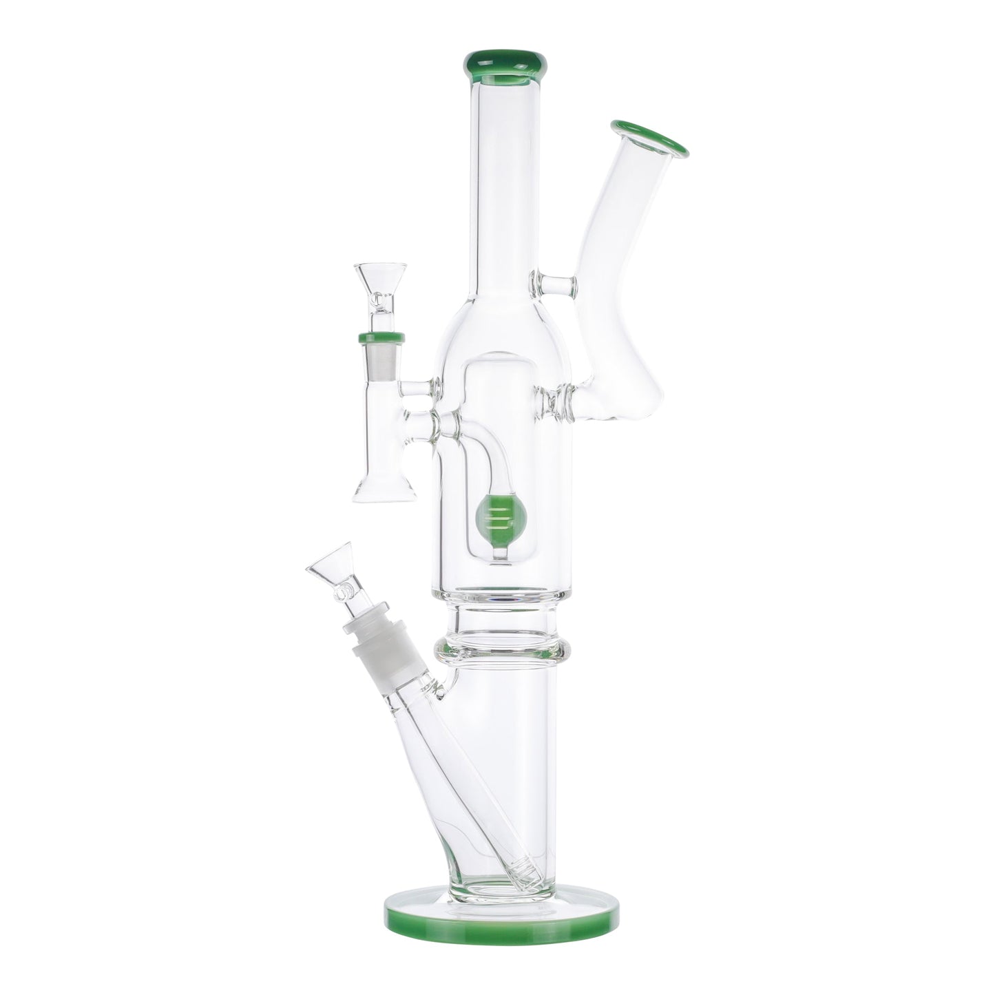 Dual Ultra Percolator Bong 16in Borosilicate Glass
