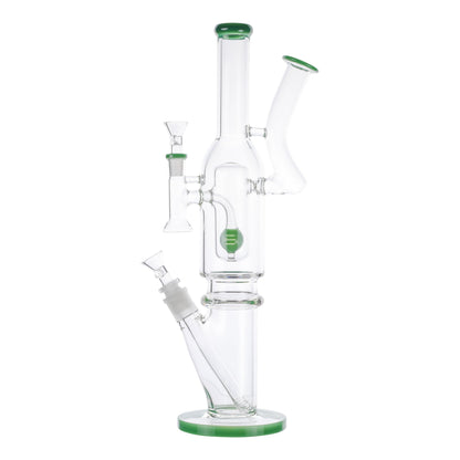 Dual Ultra Percolator Bong 16in Borosilicate Glass