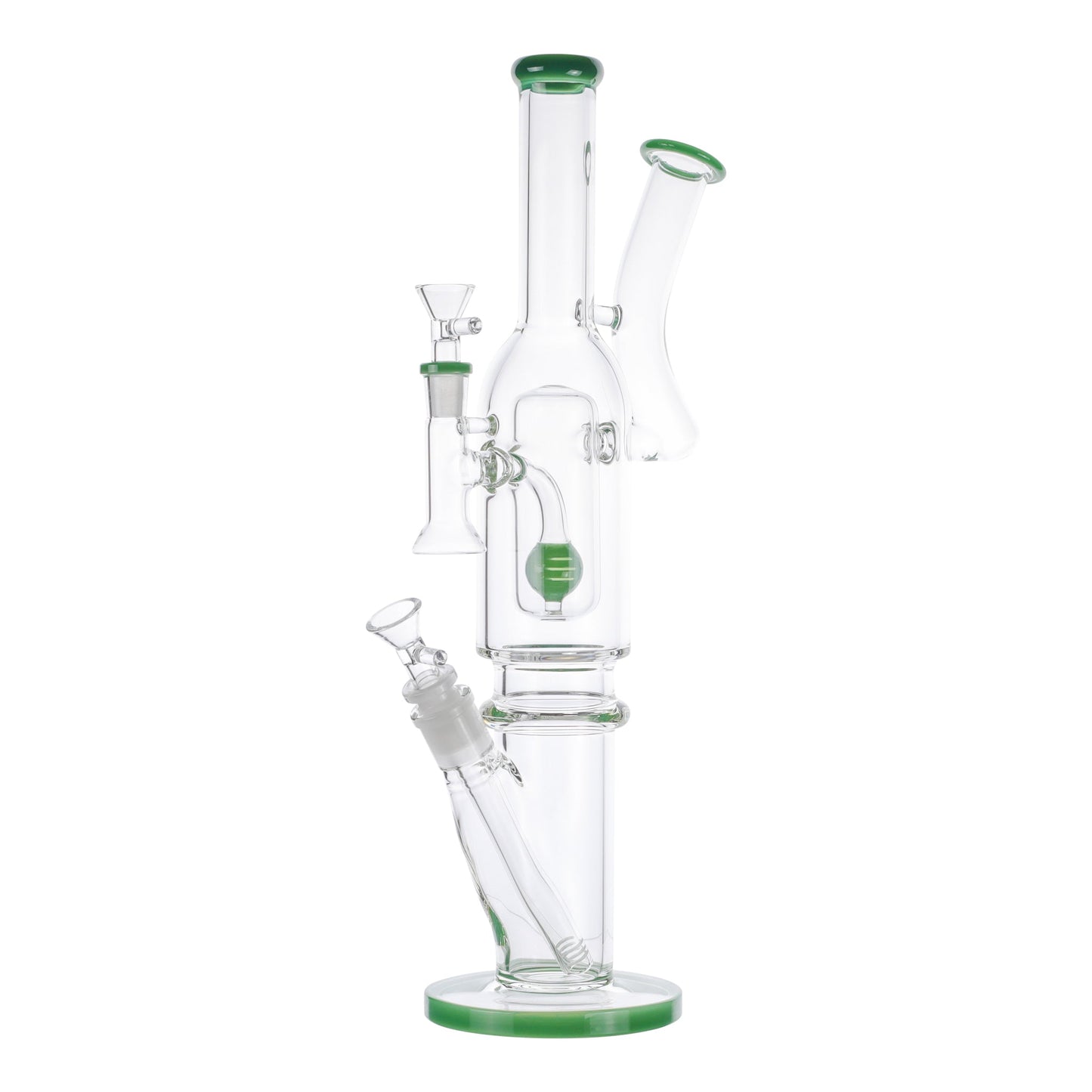 Dual Ultra Percolator Bong 16in Borosilicate Glass