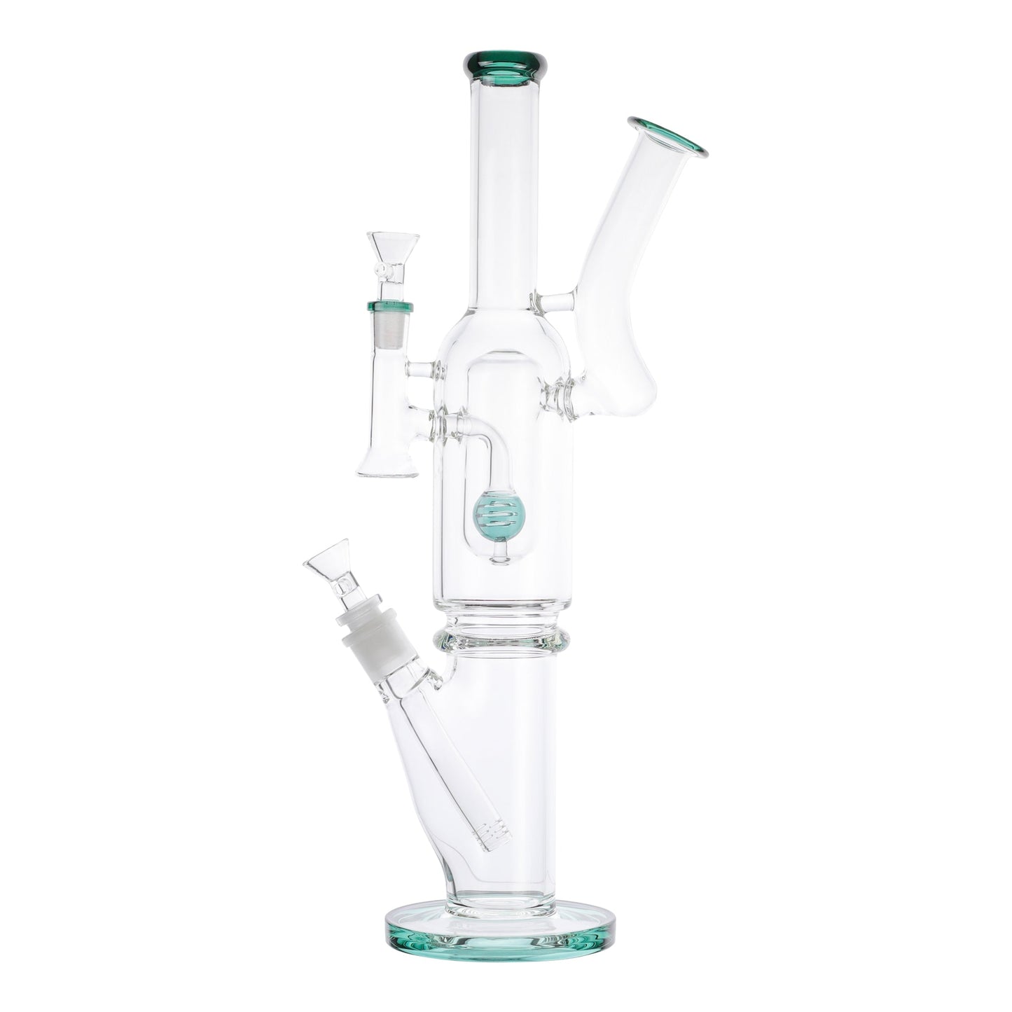 Dual Ultra Percolator Bong 16in Borosilicate Glass
