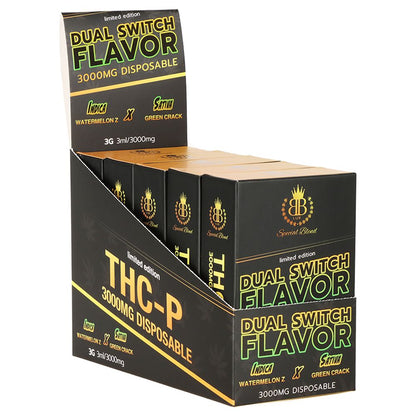 Budzburn THC Special Blend Dual Switch Flavor Disposable | 3g | 5ct Display