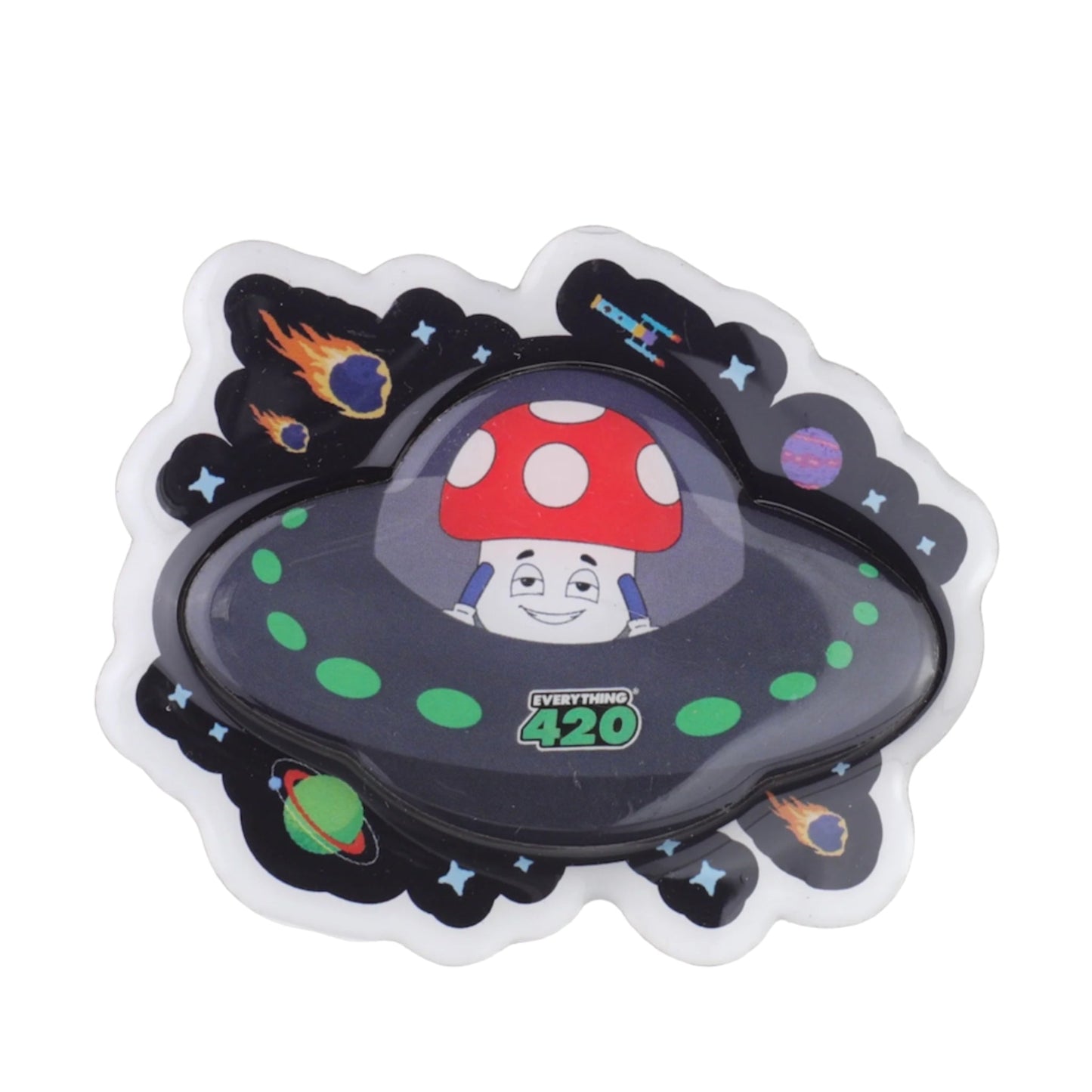 E420 Mission Lifted Magnet UFO Space Theme