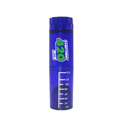 E420 Out Of My Grind 8in Plastic 3 In 1 Grinder Jar Pipe