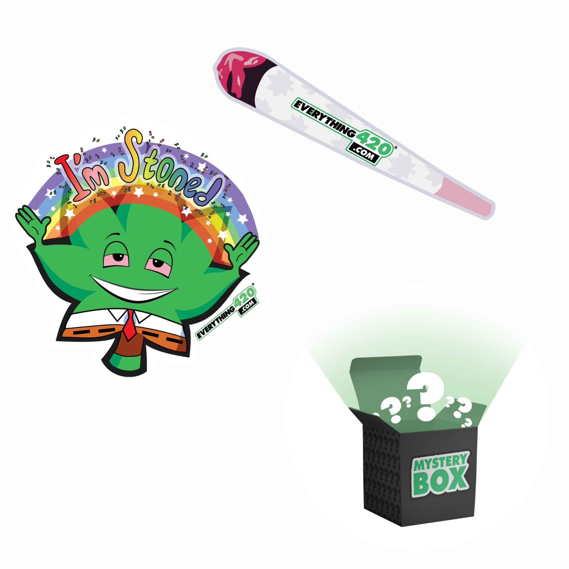 Everything 420 Stickers 3 Pack