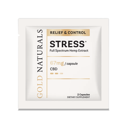 Gold Naturals Stress Relief Soft Gels