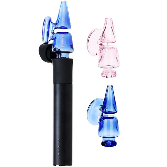 Pulsar Double Chamber Glass Mouthpiece Attachment for Puffco Pivot - Colors Vary