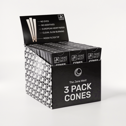 30 count 3-Pack Cones POS Pack (Night)