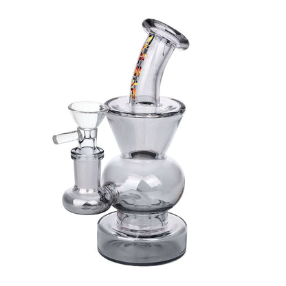Pulsar Bent Neck Water Pipe Smoker's Hard Case Travel Set | 5.75" | 14mm F