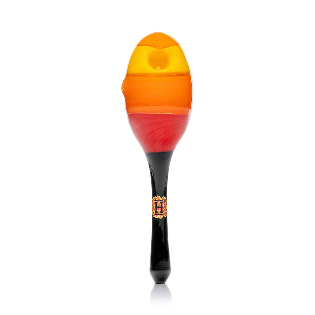 Dia De Los Muertos Maraca Hand Pipe