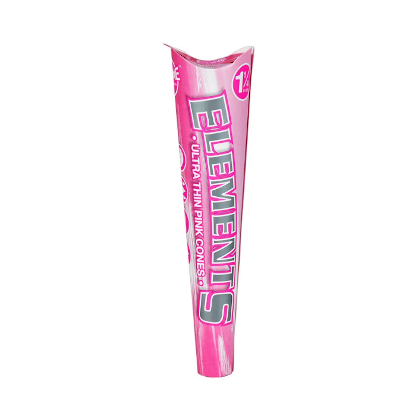 Elements Ultra Thin Pink Cones King Size 3ct