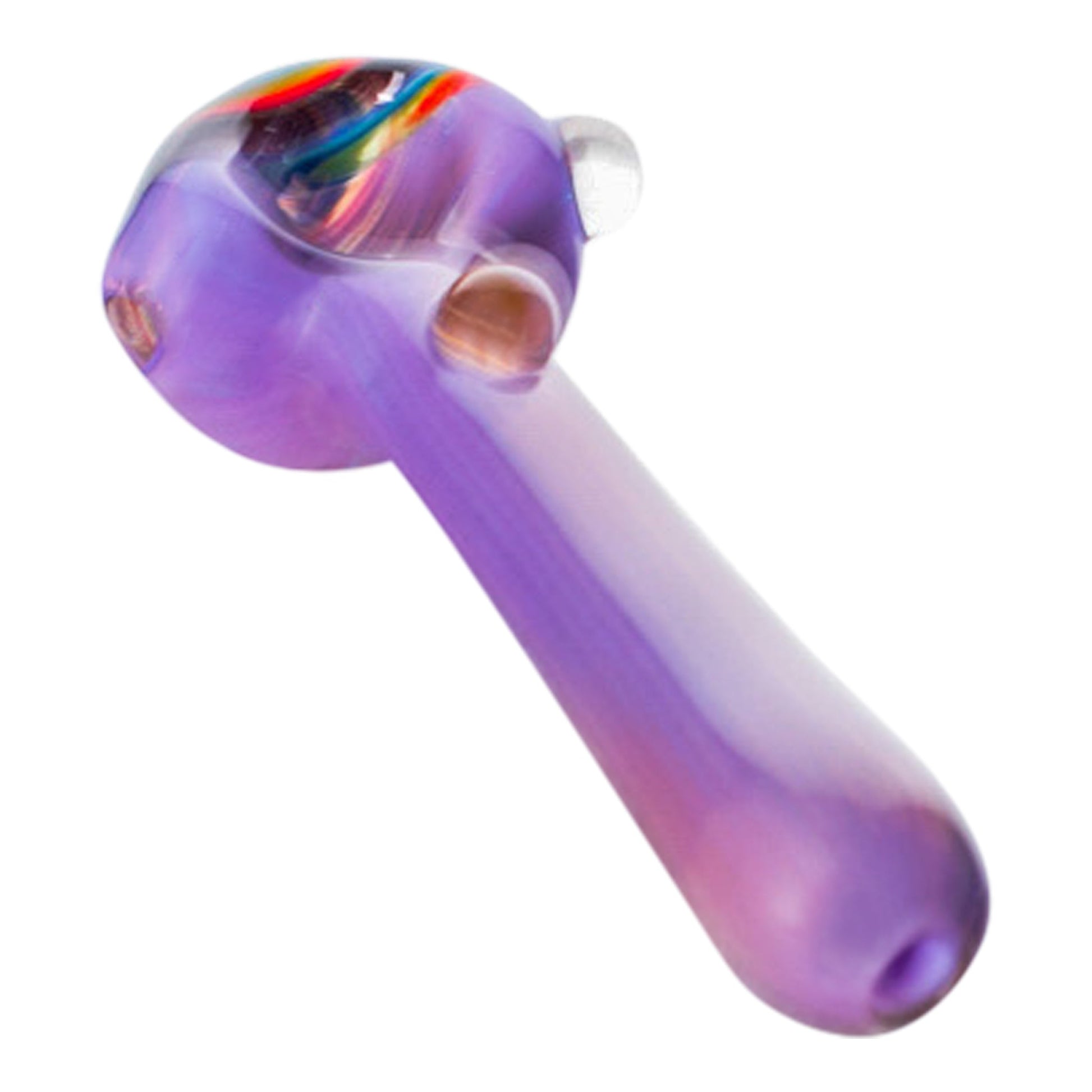 ELEV8 Spin Me Round Pipe 4.5in Borosilicate Glass Spoon