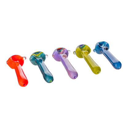 ELEV8 Spin Me Round Pipe 4.5in Borosilicate Glass Spoon