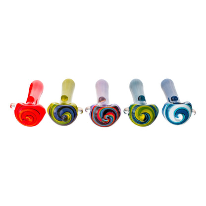 ELEV8 Spin Me Round Pipe 4.5in Borosilicate Glass Spoon