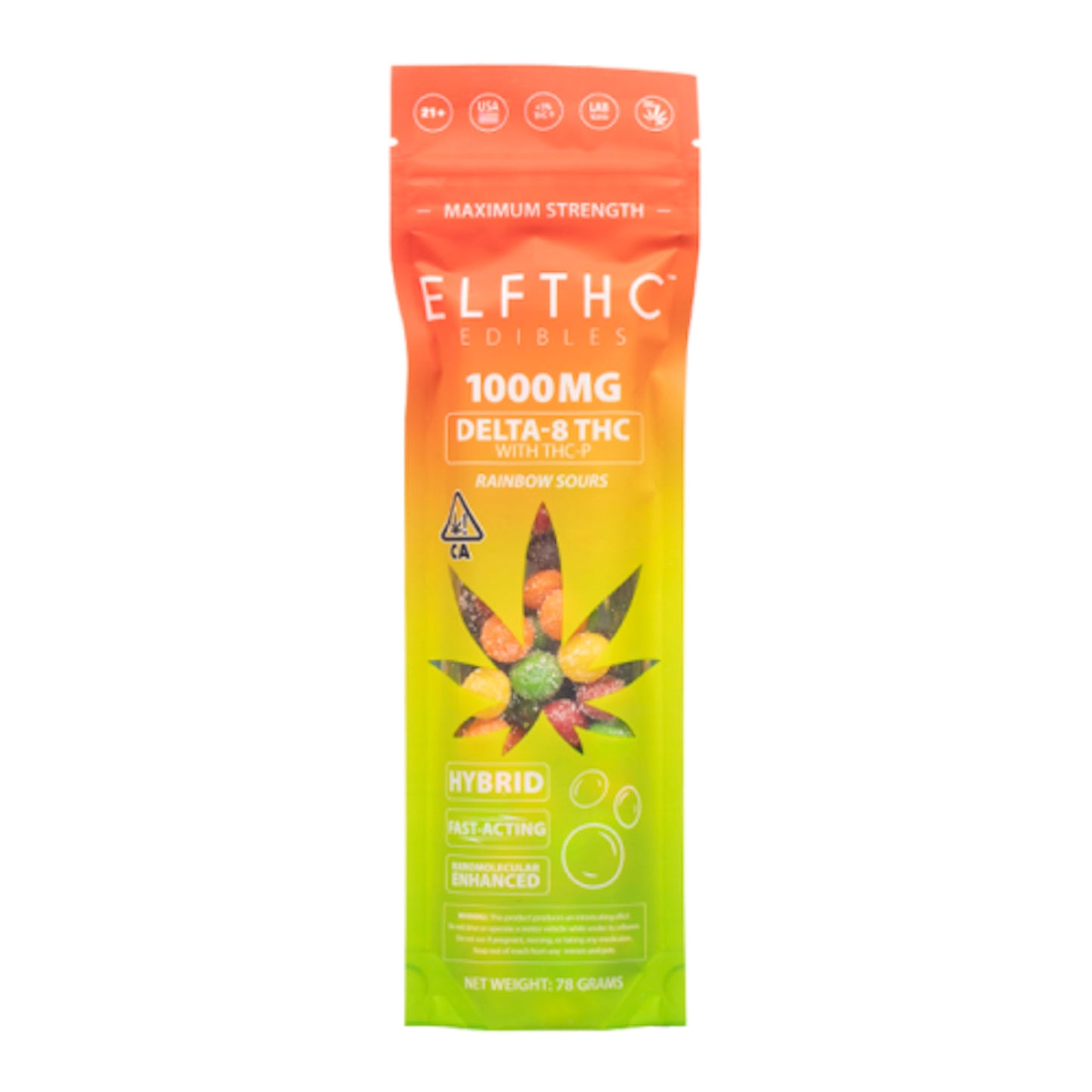ELF Delta 8 + THC-P Edibles 1000mg