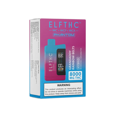 ELF THC 8000mg Blend Vaporizer THC-A Delta 8 THC-P