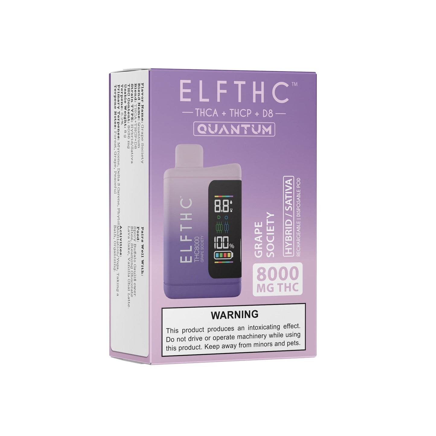 ELF THC8000 Blend Vaporizer 8000mg