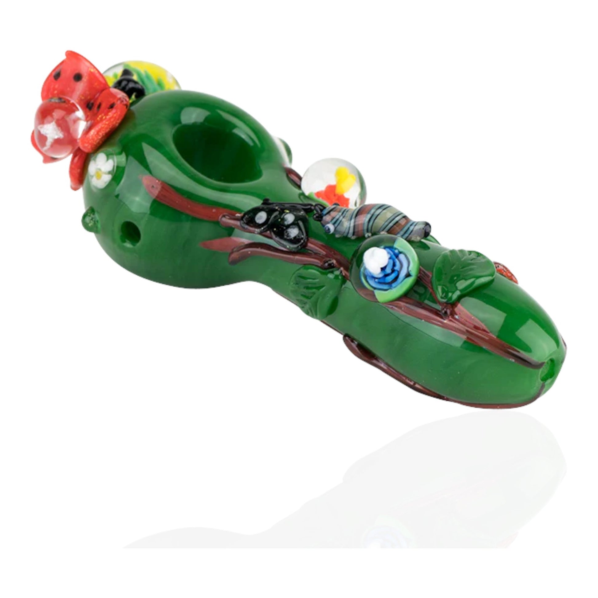 Empire Glassworks Garden Critters Pipe 5in