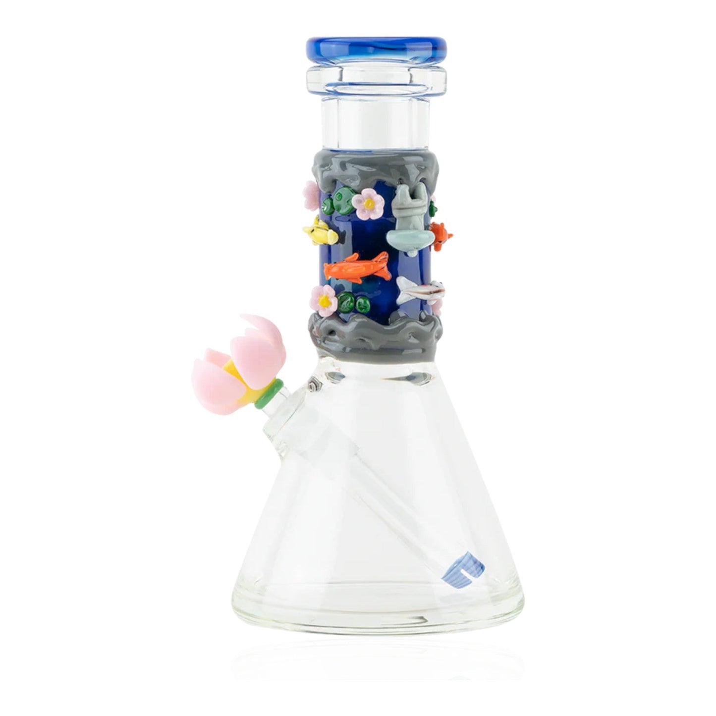 Empire Glassworks Koi Pond Beaker Bong 9in