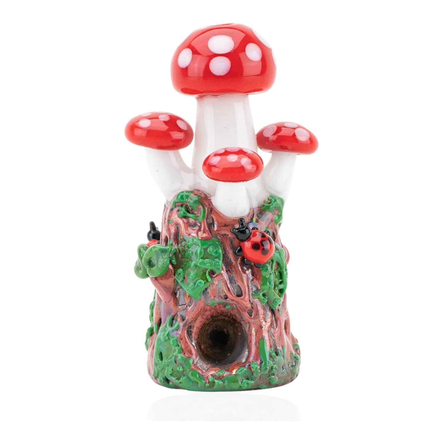 Empire Glassworks Mushrooms Pipe 5in