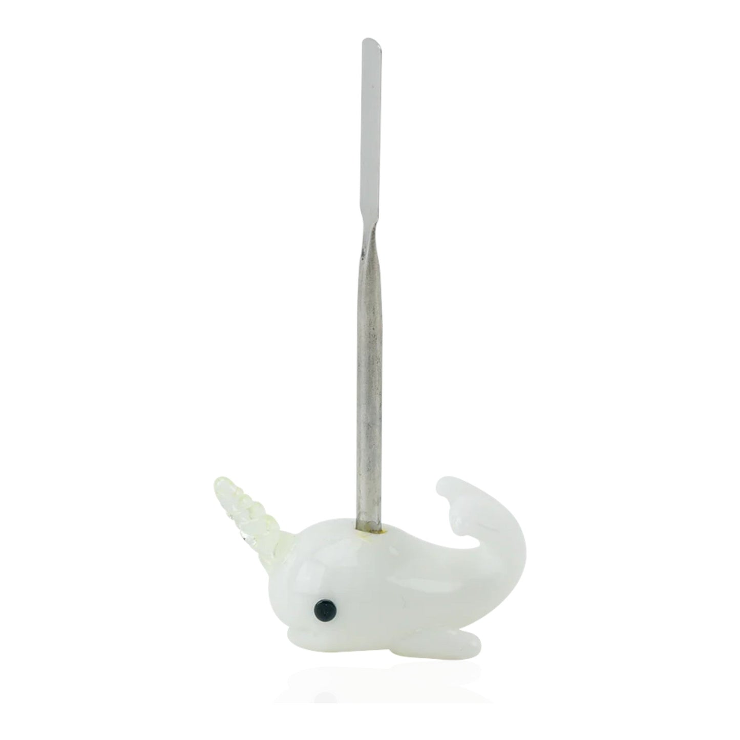 Empire Glassworks Radioactive Narwhal Dab Tool 4in