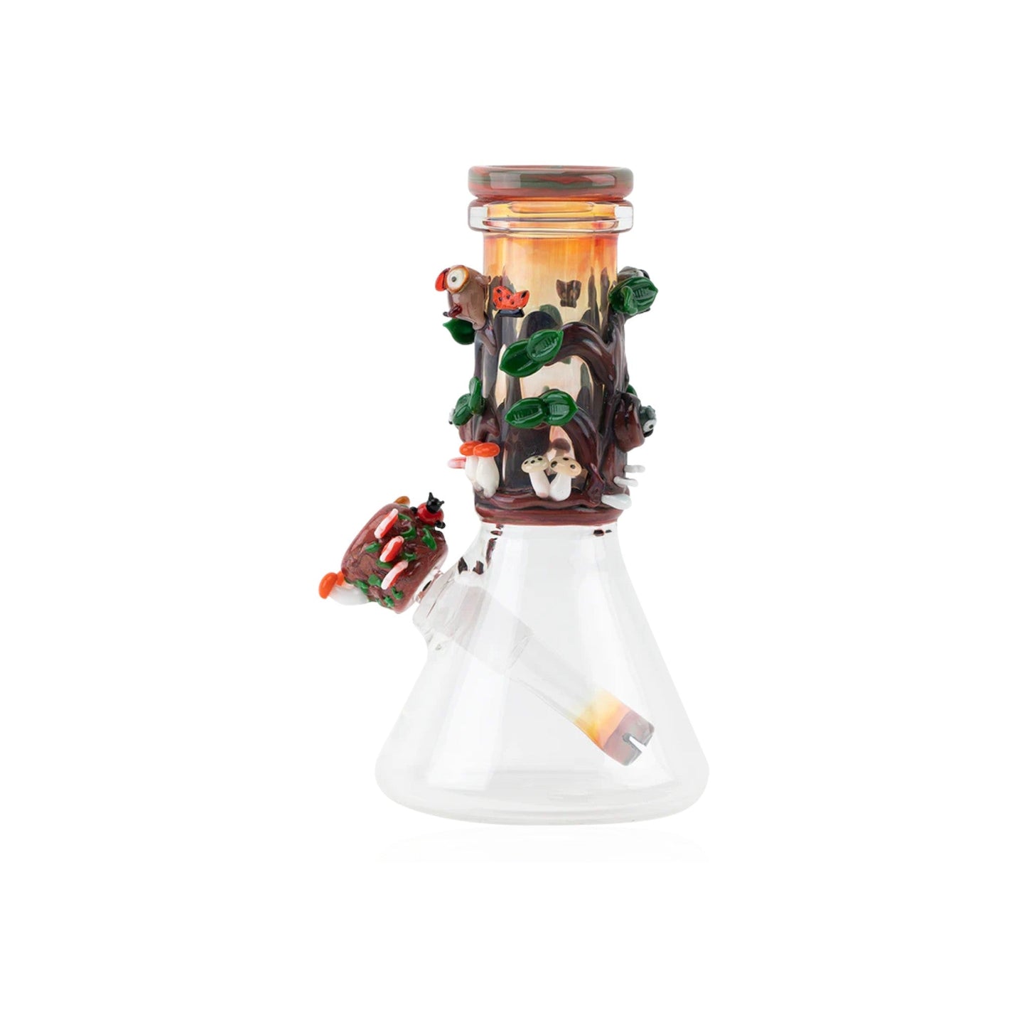 Empire Glassworks Renew the Redwood Mini Beaker 7in