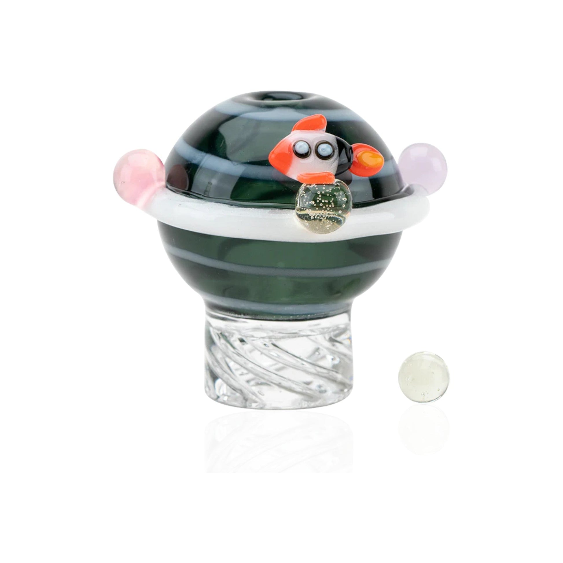 Empire Glassworks Spinner Carb Cap 2in Borosilicate Glass