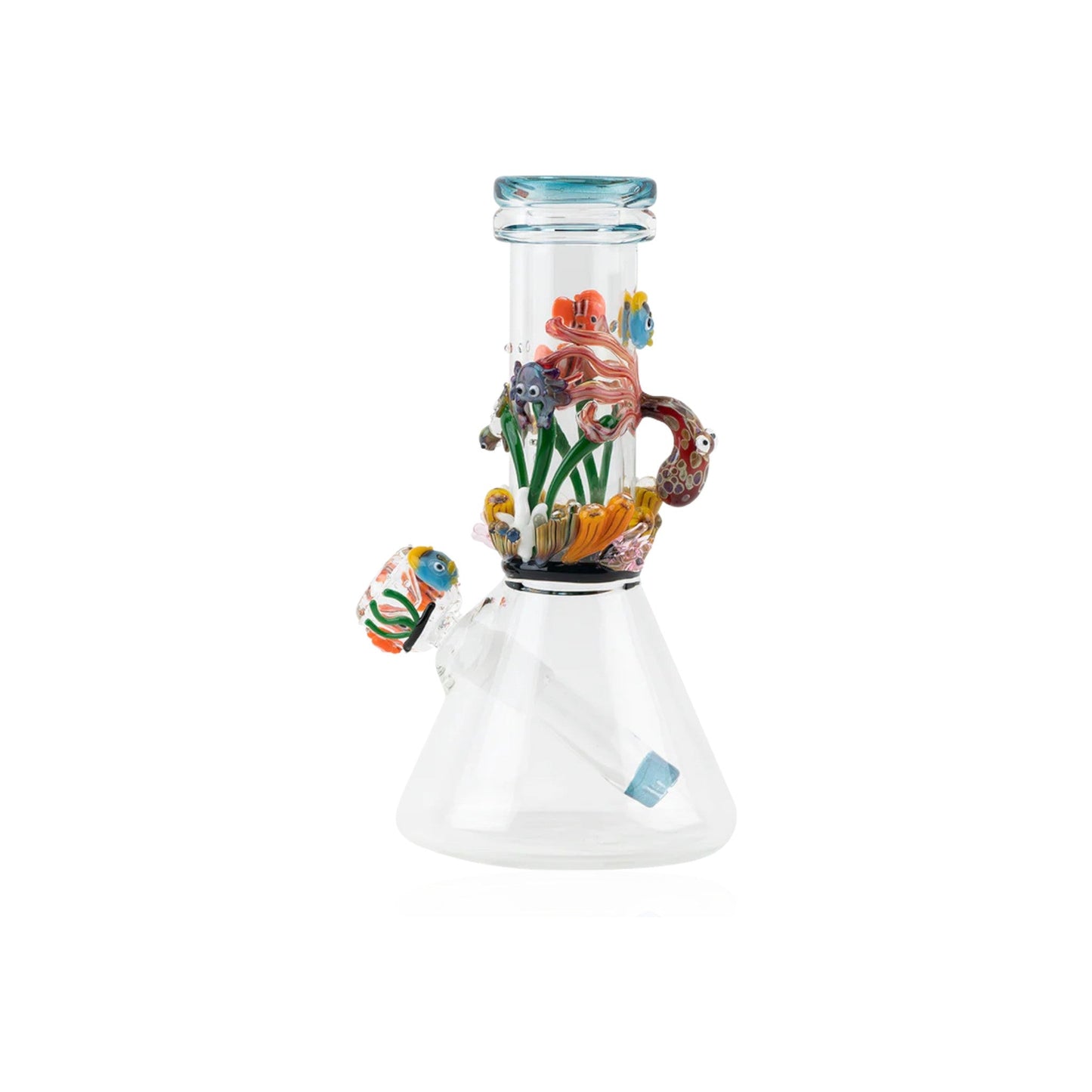 Empire Glassworks Under the Sea Beaker Bong 8in